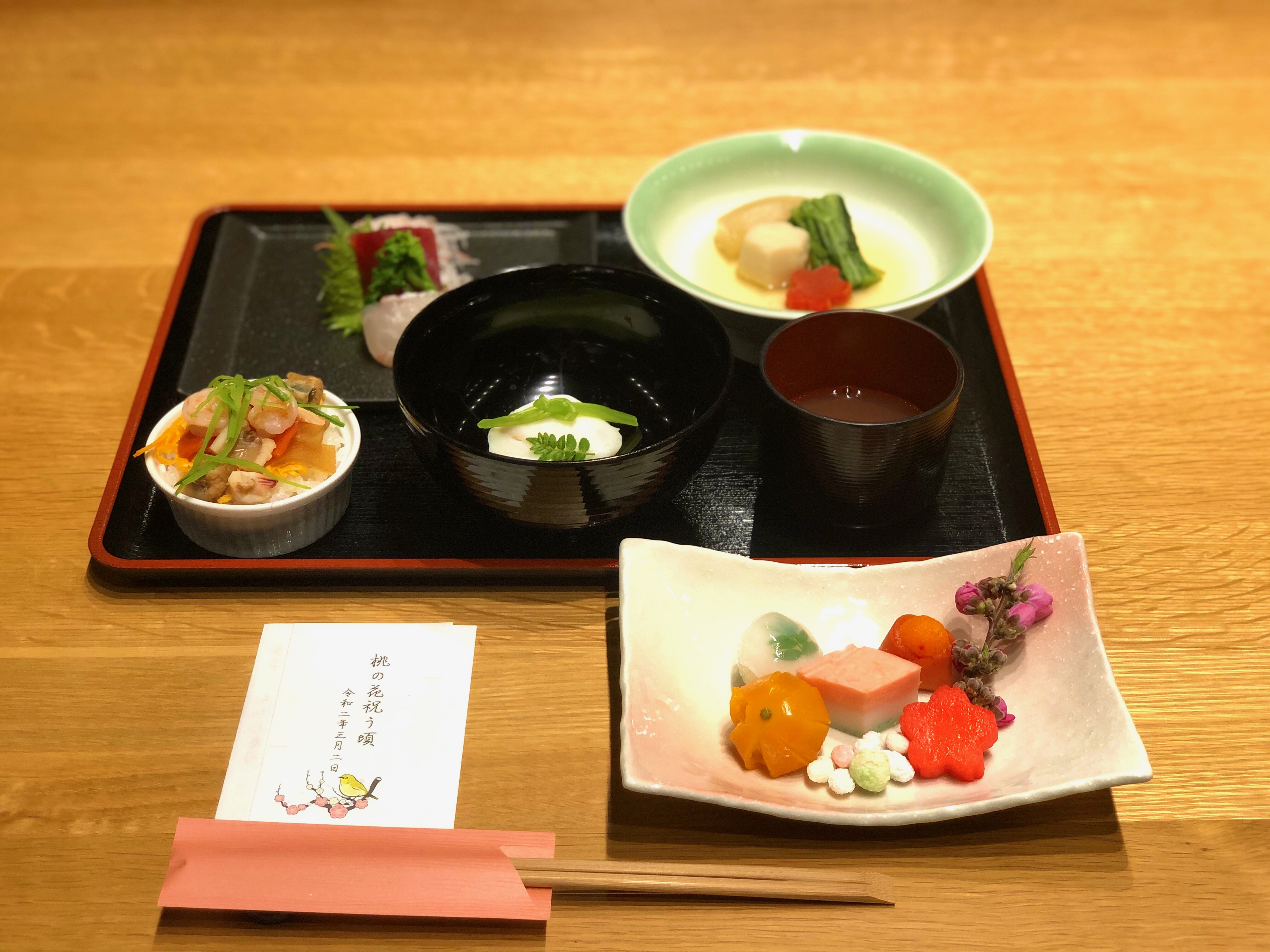 季節食「桃の花祝う頃」