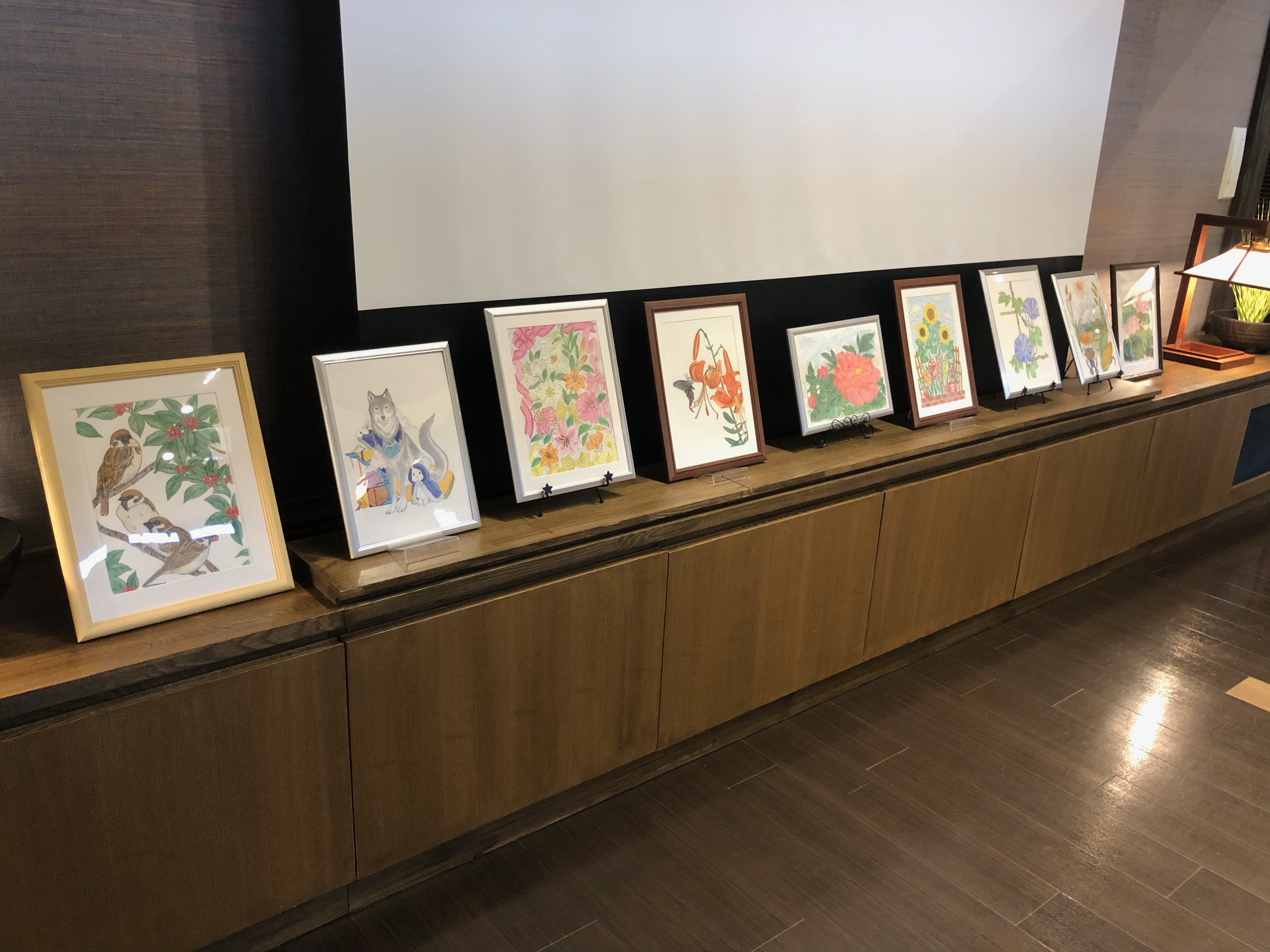 ハッピーカラーラボ　作品展示