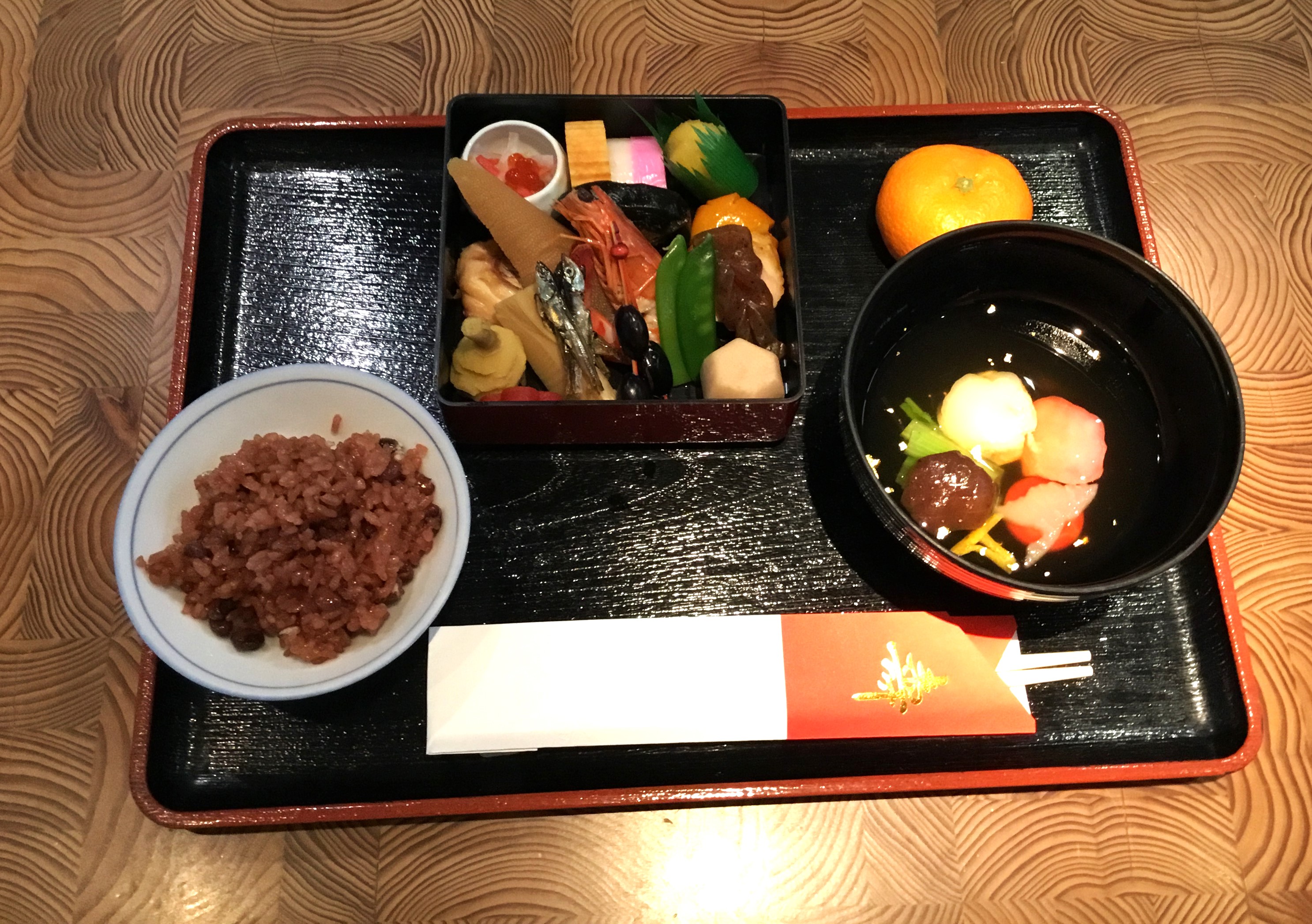 元旦（シャンタンコーラス・朝食）