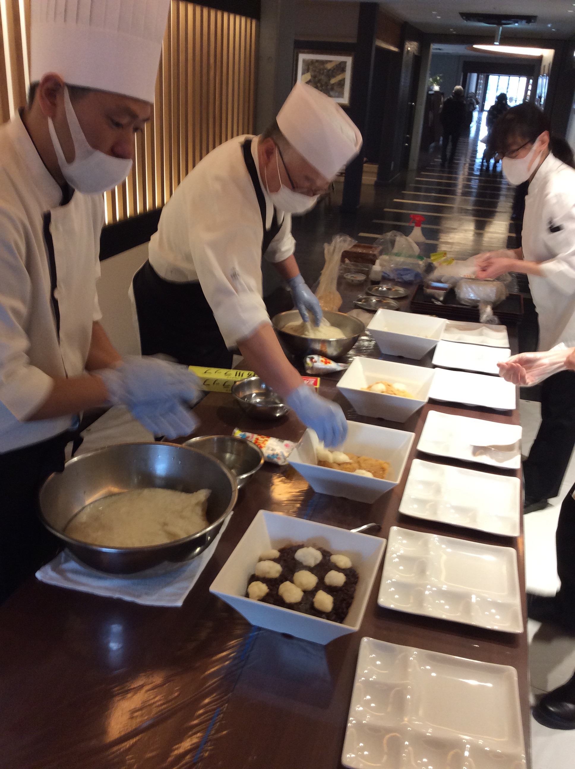 餅つき